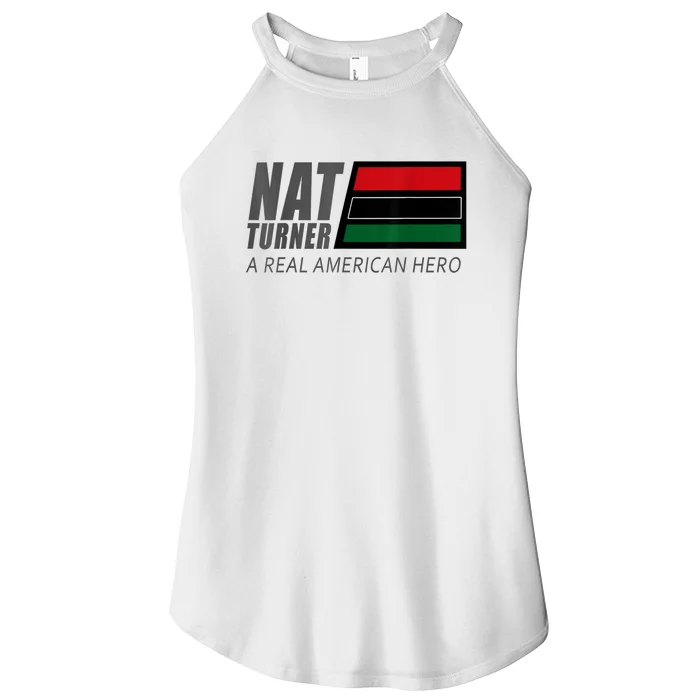 Nat Turner A Real American Hero Women’s Perfect Tri Rocker Tank