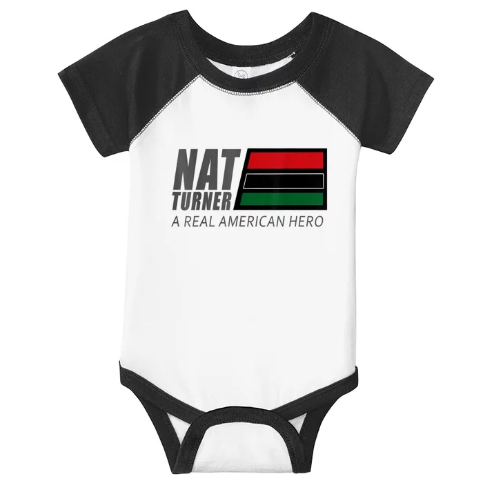 Nat Turner A Real American Hero Infant Baby Jersey Bodysuit