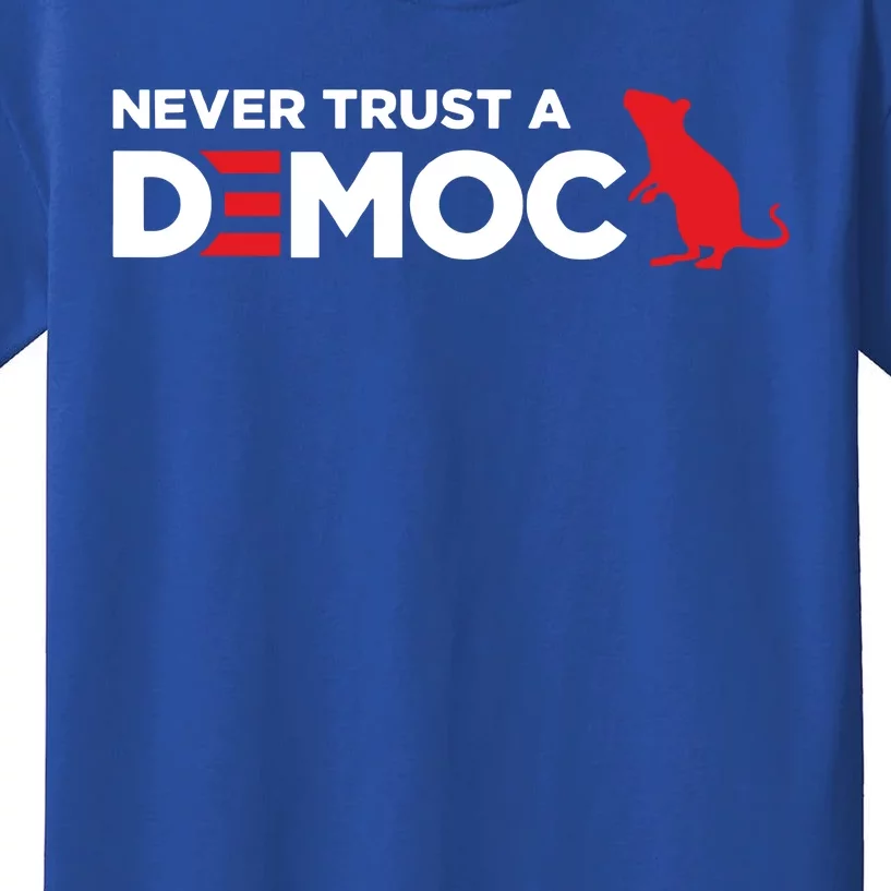 Never Trust A Democrat Kids T-Shirt