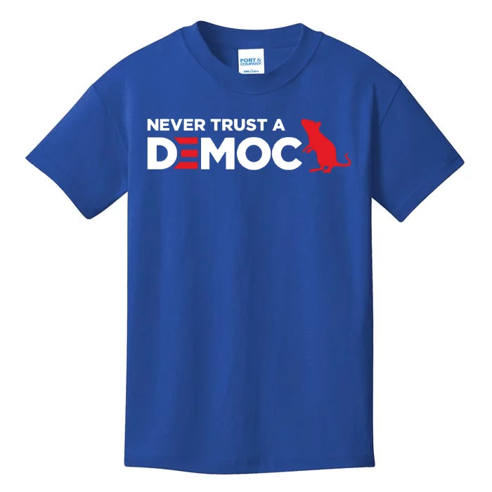 Never Trust A Democrat Kids T-Shirt