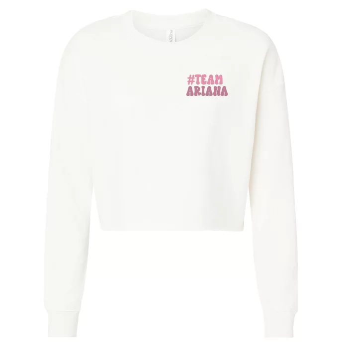 Never Trust A Tom Scandoval Cropped Pullover Crew