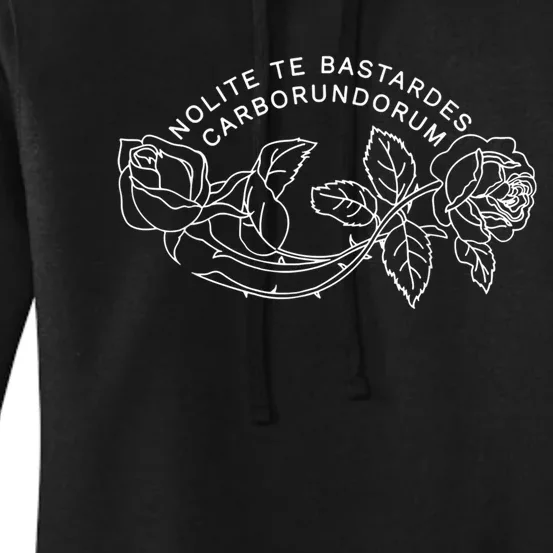 NOLITE TE BASTARDES CARBORUNDORUM Women's Pullover Hoodie