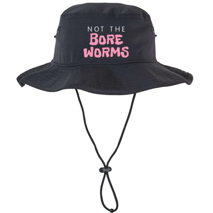 Not The Bore Worms! Funny Gay Madison Q Legacy Cool Fit Booney Bucket Hat