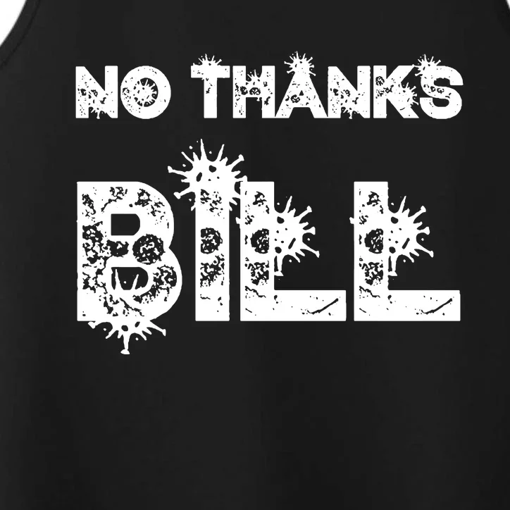 No Thanks Bill Performance Tank