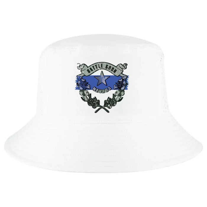 Nevada Thin Blue Line Cool Comfort Performance Bucket Hat