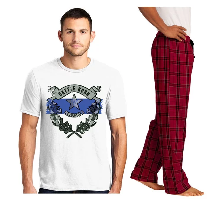 Nevada Thin Blue Line Pajama Set