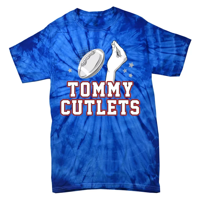 Ny Tommy Cutlets Football Tie-Dye T-Shirt