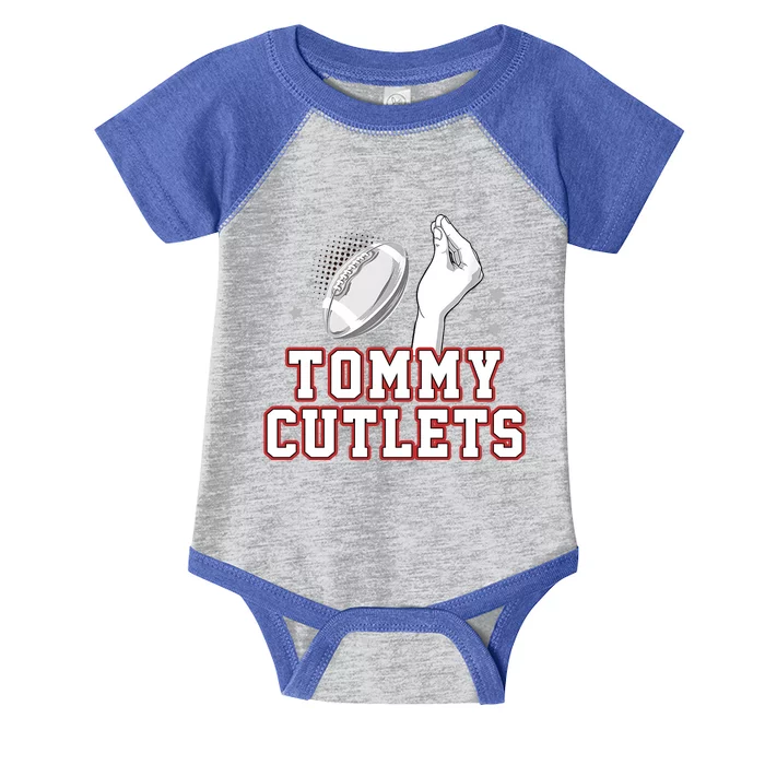 Ny Tommy Cutlets Football Infant Baby Jersey Bodysuit