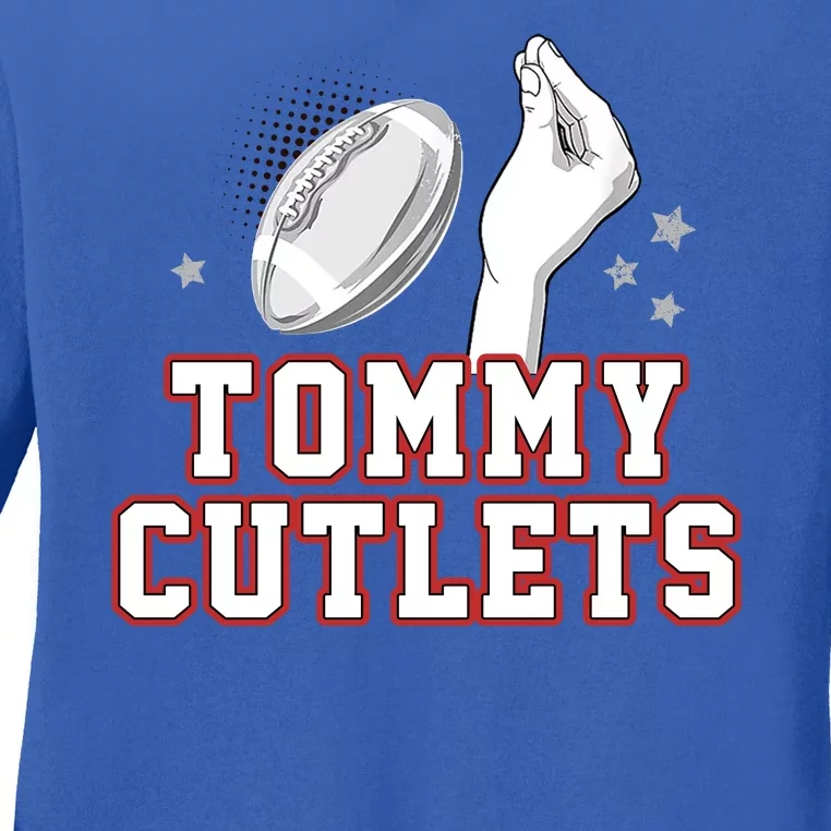 Ny Tommy Cutlets Football Ladies Long Sleeve Shirt