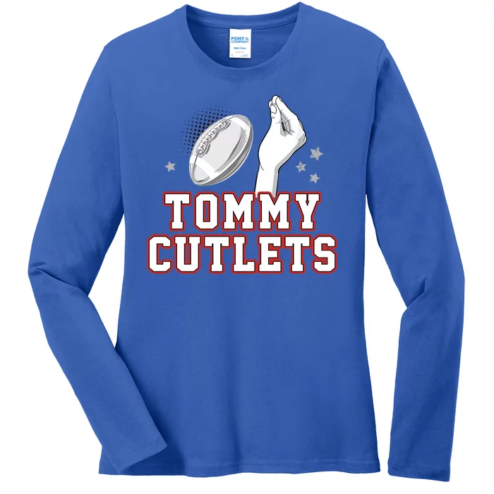 Ny Tommy Cutlets Football Ladies Long Sleeve Shirt