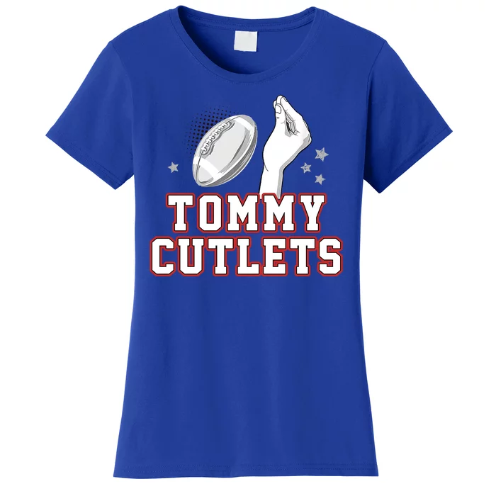 Ny Tommy Cutlets Football Women's T-Shirt