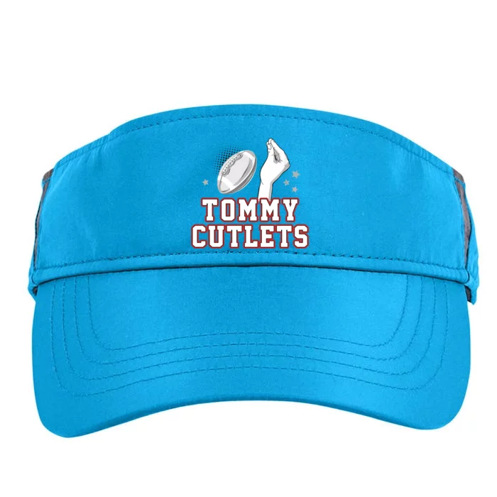 Ny Tommy Cutlets Football Adult Drive Performance Visor