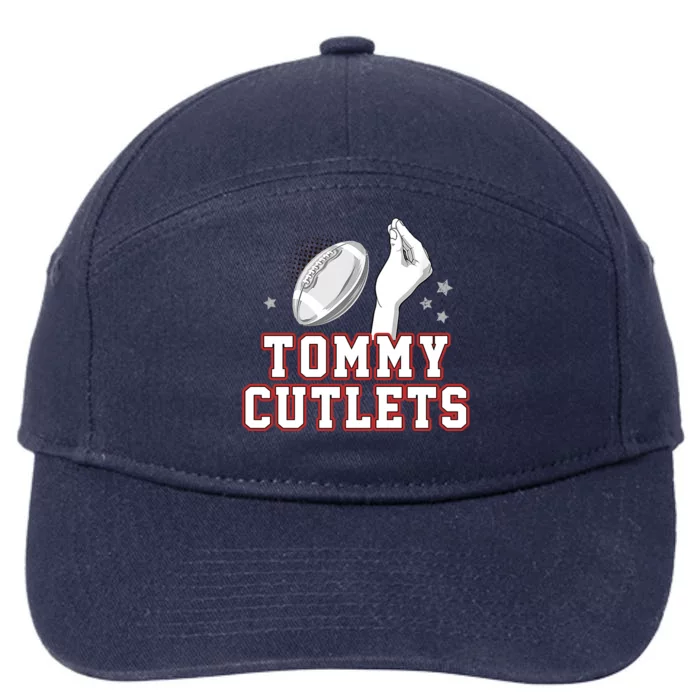 Ny Tommy Cutlets Football 7-Panel Snapback Hat