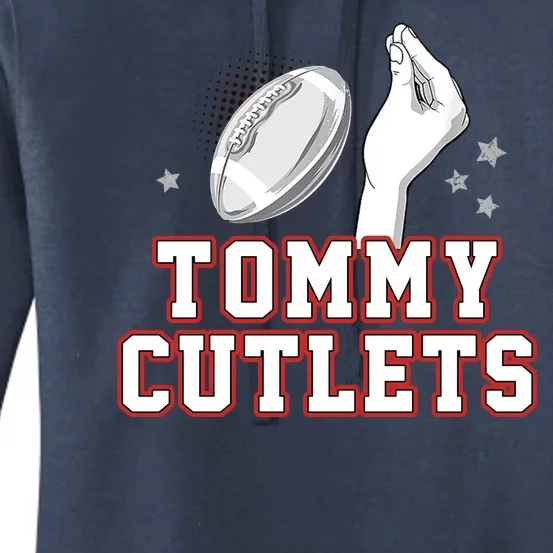 Ny Tommy Cutlets Football Women's Pullover Hoodie