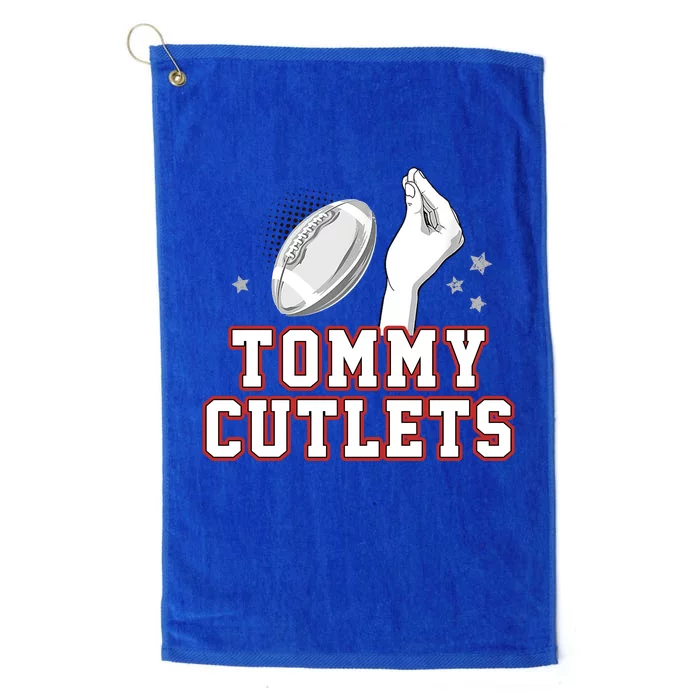 Ny Tommy Cutlets Football Platinum Collection Golf Towel