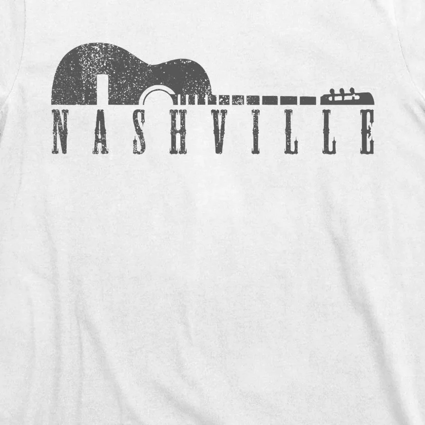 Nashville Tennessee Country Music City Guitar Gift T-Shirt