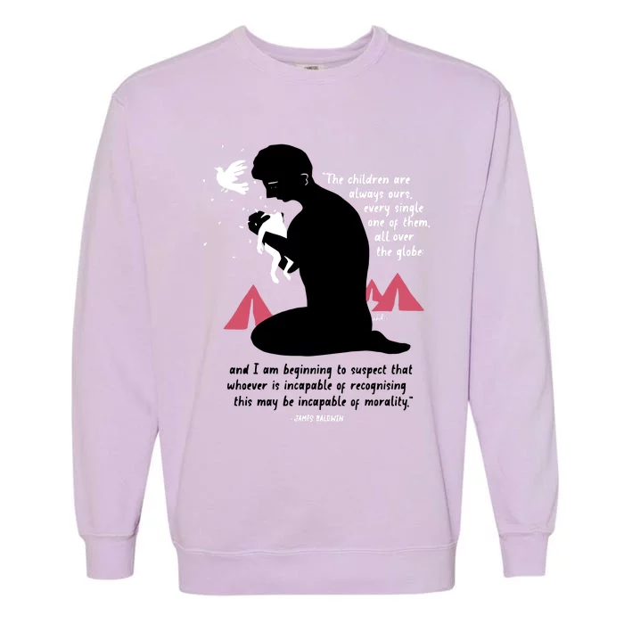 Nordacious The Children Are Always Ours Every Single Garment-Dyed Sweatshirt