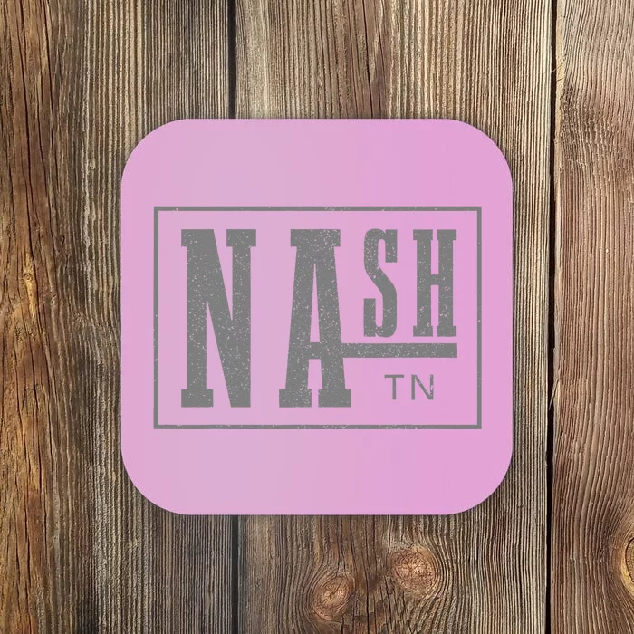 Nashville Tennessee Country Music City Vintage Nash TN Coaster