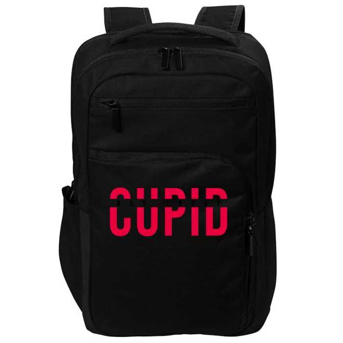 Not Today Cupid Funny Valentines Day Impact Tech Backpack