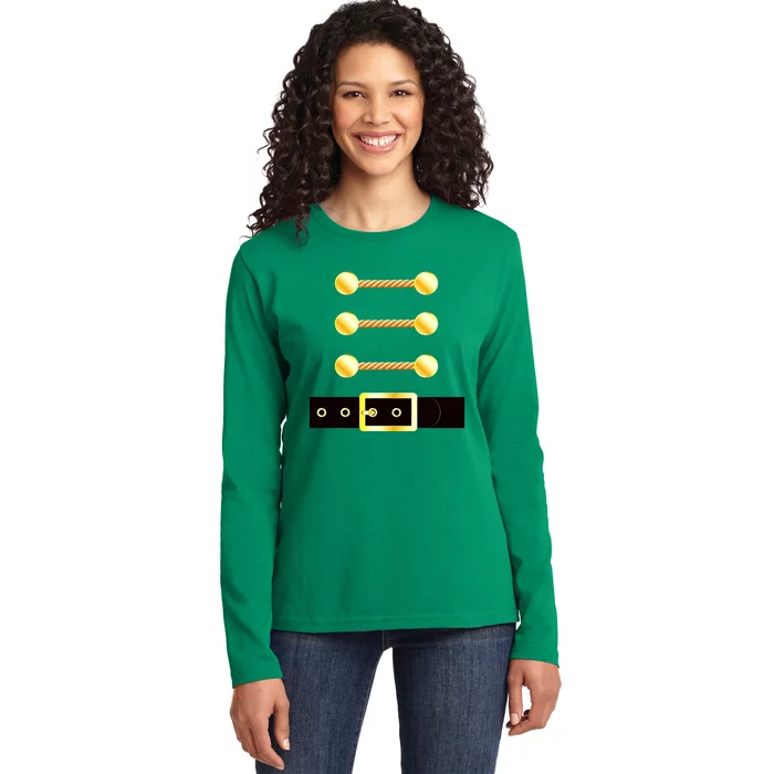 Nutcrackers Toy Christmas Tree Soldier Shirt Funny Xmas Pj Ladies Long Sleeve Shirt