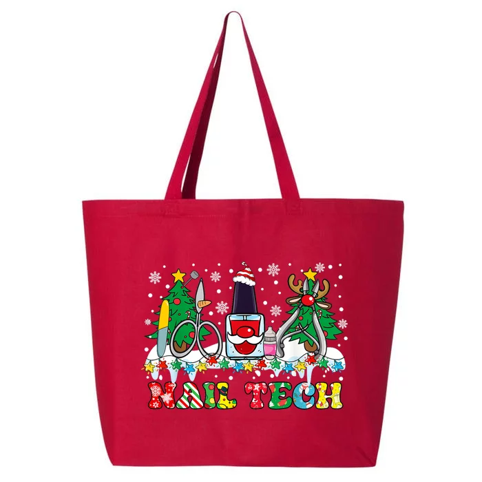 Nail Tech Christmas Nail Artist 25L Jumbo Tote