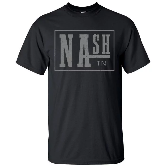 Nashville Tennessee Country Music City Vintage Nash Tn Tall T-Shirt