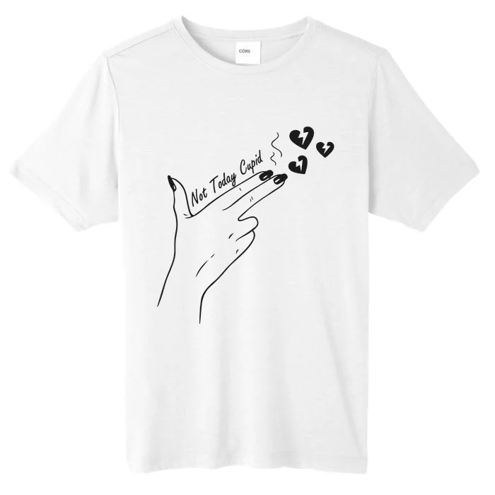 Not Today Cupid Funny Valentine Day ChromaSoft Performance T-Shirt