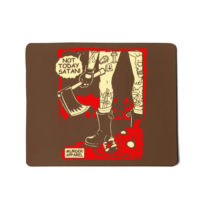 Not Today Comic Vintage Parody Mousepad