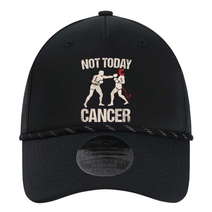 Not Today Cancer Cancer Free Diagnosis Boxer Fighting Cancer Gift Performance The Dyno Cap