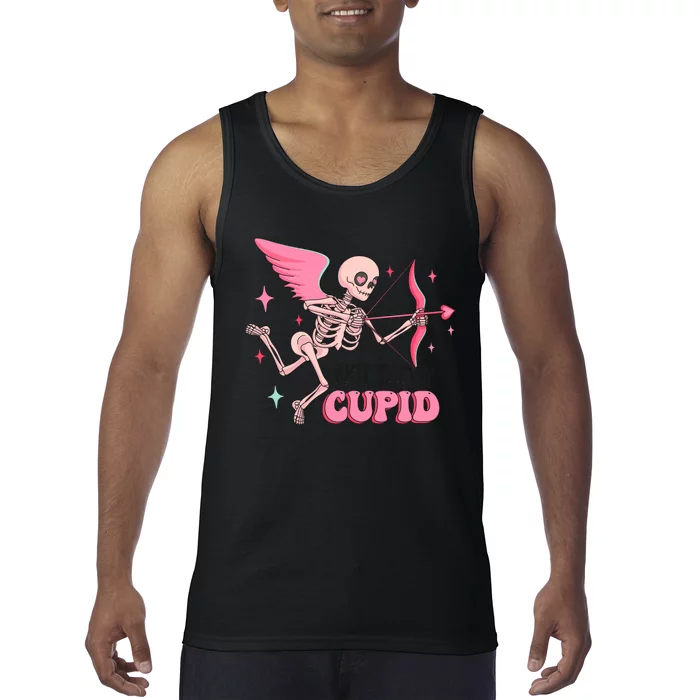 Not Today Cupid Anti Valentines Day Tank Top