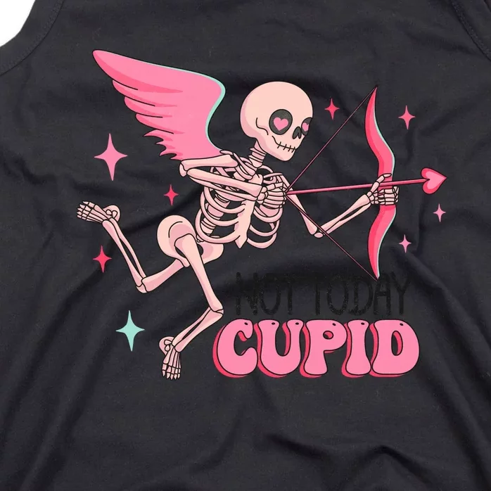 Not Today Cupid Anti Valentines Day Tank Top