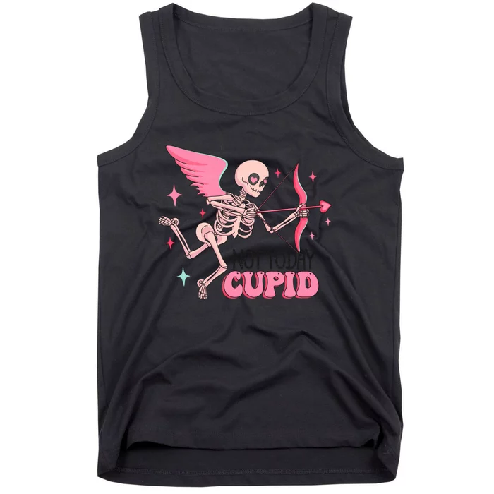 Not Today Cupid Anti Valentines Day Tank Top