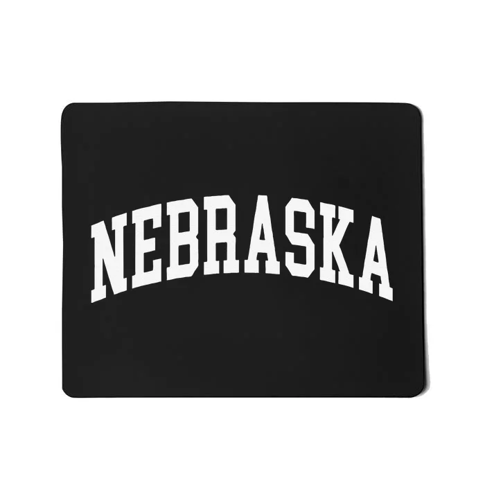 Nebraska Throwback Design Classic Mousepad