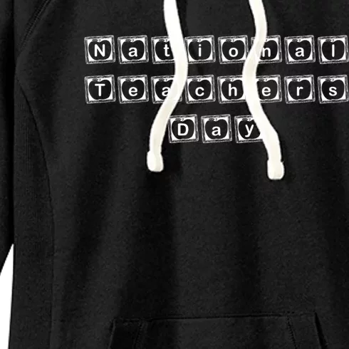 National Teachers Day Cute Gift Women's Fleece Hoodie