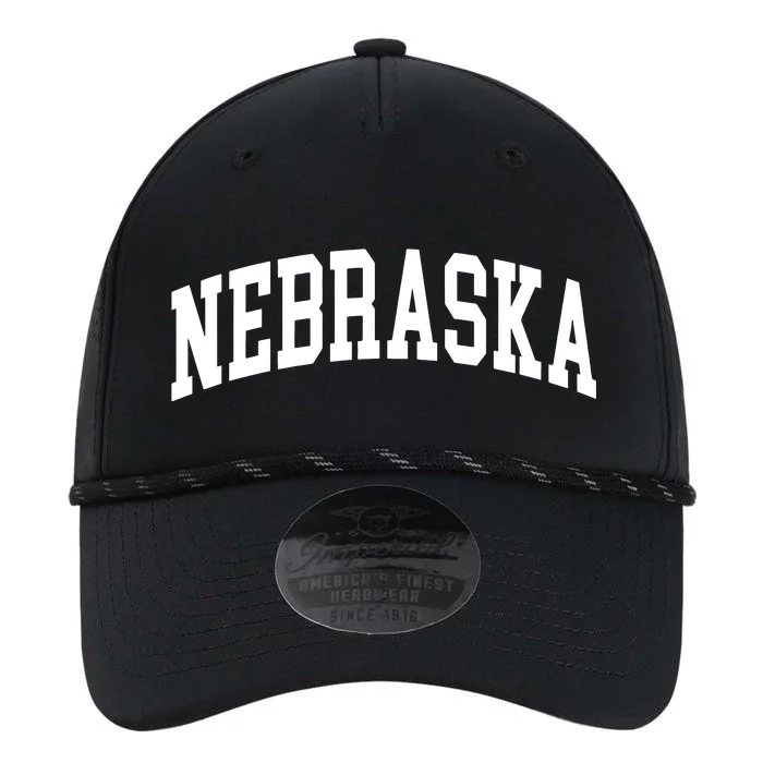 Nebraska Throwback Design Classic Performance The Dyno Cap