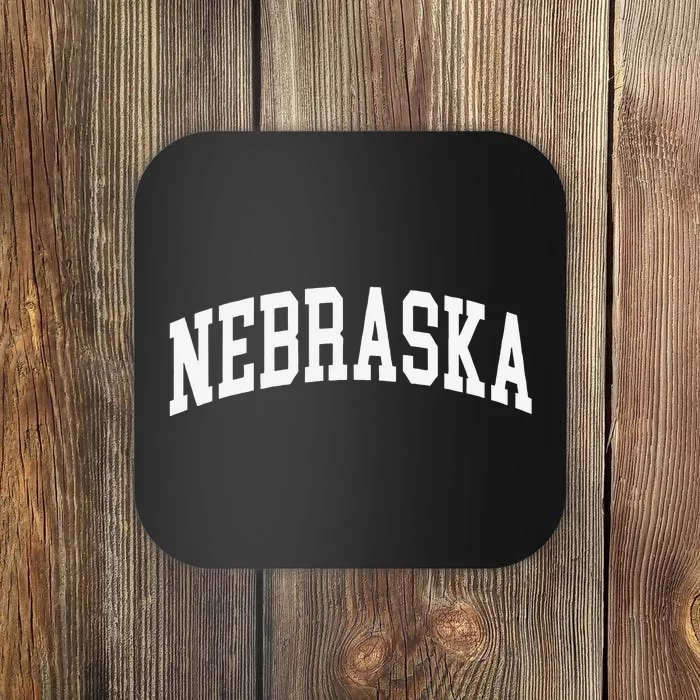 Nebraska Throwback Design Classic Coaster