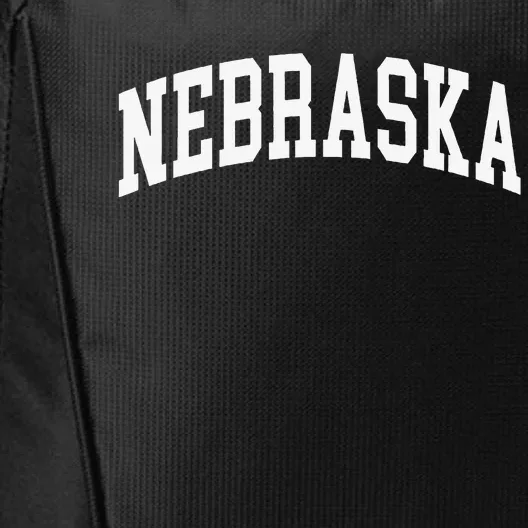 Nebraska Throwback Design Classic City Backpack