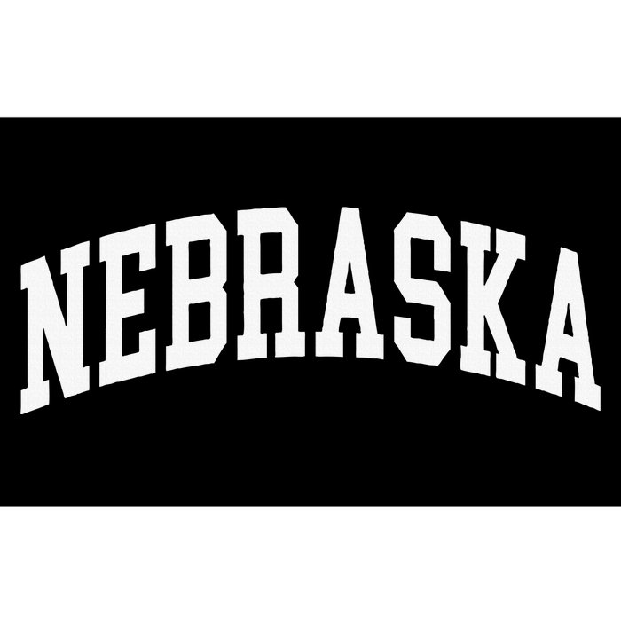 Nebraska Throwback Design Classic Bumper Sticker