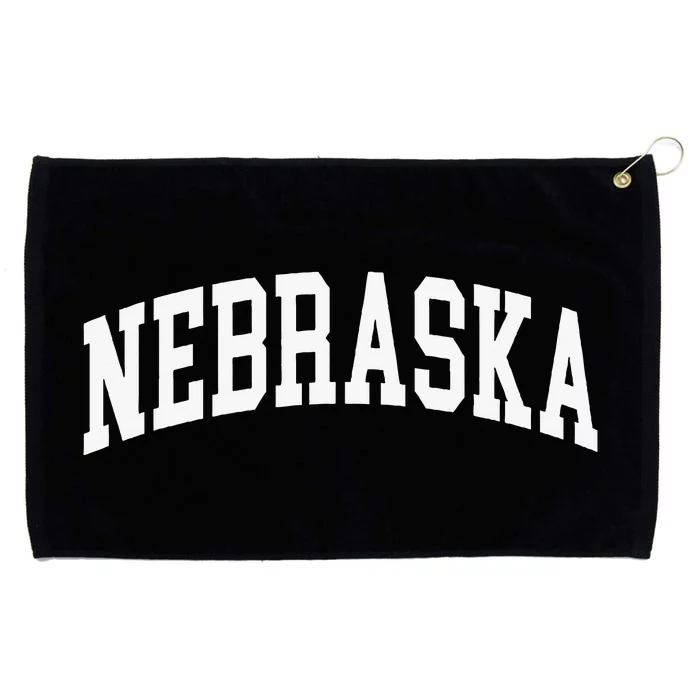 Nebraska Throwback Design Classic Grommeted Golf Towel