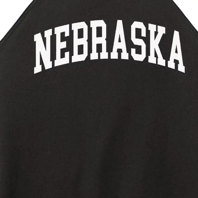 Nebraska Throwback Design Classic Women’s Perfect Tri Rocker Tank