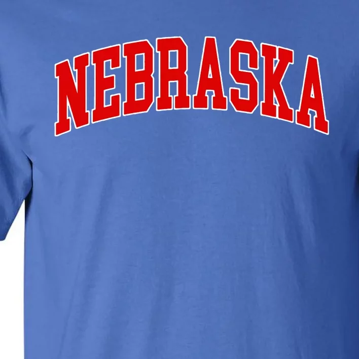 Nebraska Throwback Design Classic Tall T-Shirt