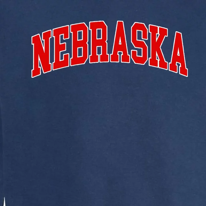 Nebraska Throwback Design Classic Garment-Dyed Sweatshirt