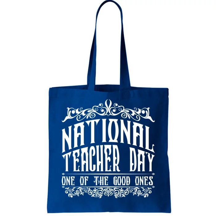 National Teacher Day Gift Teacher Day Funny Teacher Meaningful Gift Tote Bag