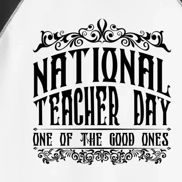 National Teacher Day Gift Teacher Day Funny Teacher Meaningful Gift Toddler Fine Jersey T-Shirt