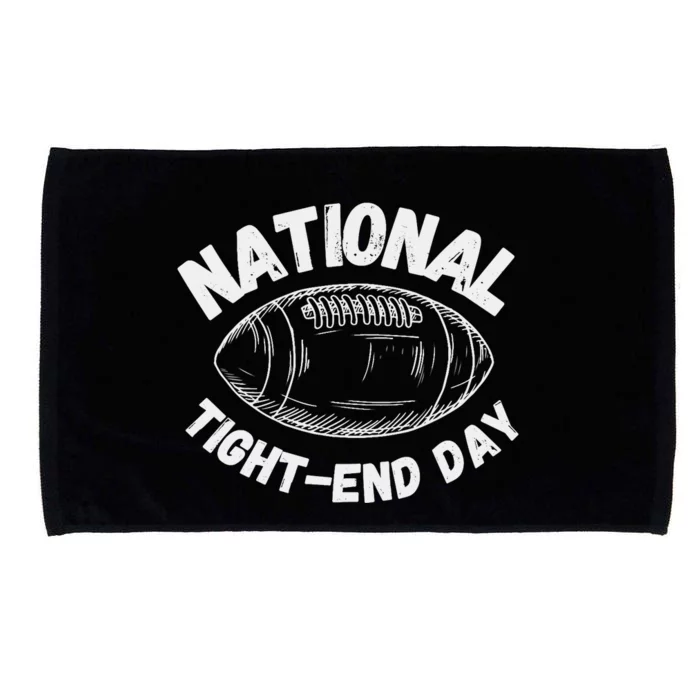 National Tight End Day Football Week Seven Microfiber Hand Towel