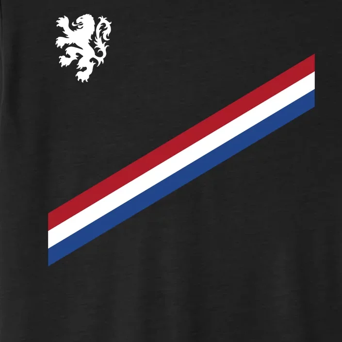 Netherlands Team Flag Jersey Soccer ChromaSoft Performance T-Shirt