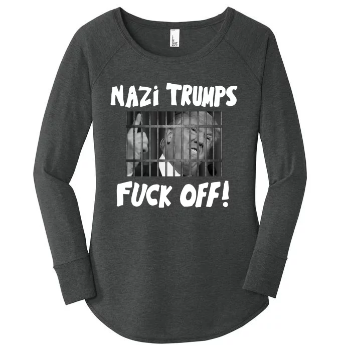 Nazi Trumps Fuck Off Women's Perfect Tri Tunic Long Sleeve Shirt