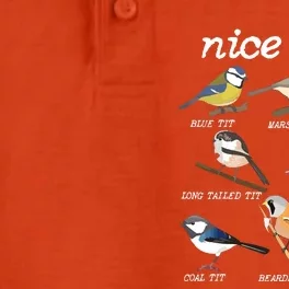 Nice Tits Funny Bird Watching, Funny Tit Birds Birdwatcher Dry Zone Grid Performance Polo