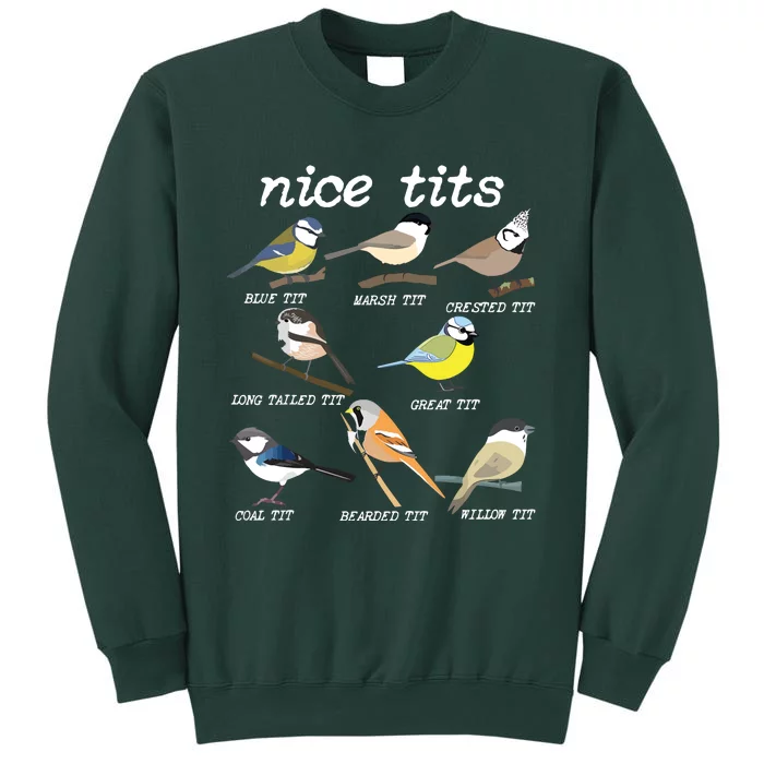 CINESSD Nice Tits Funny Bird Watching Funny Tit Birds Birdwatcher T-Shirt Cotton Tops T Shirt Design Special