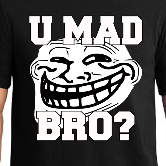 New Troll Face U Mad Smile Bro Pajama Set